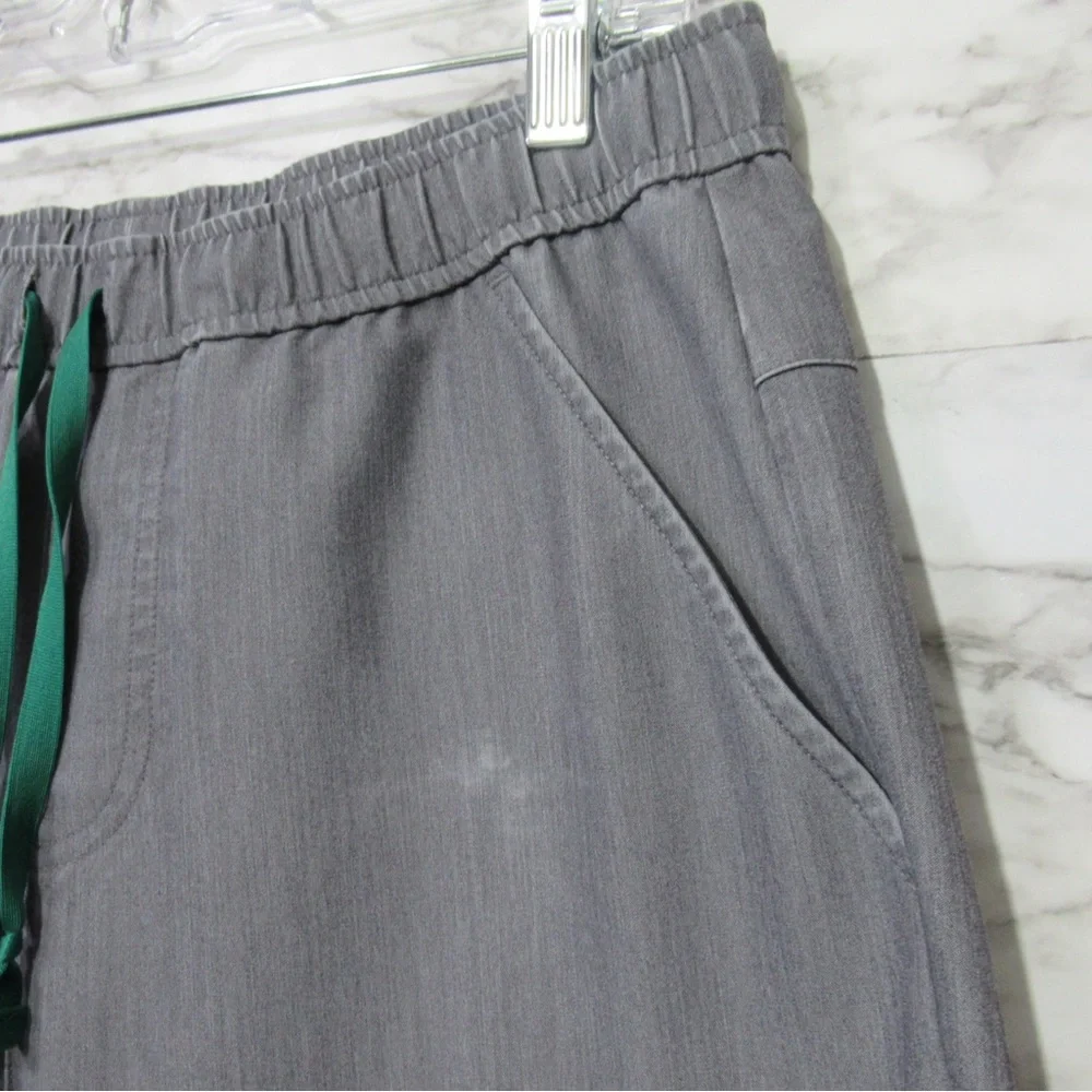 Figs Technical Collection Gray Tansen Jogger Scrub Pants Men’s Size Medium Tall